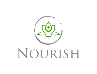 Nourish logo design by diki