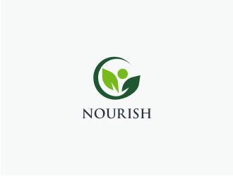 Nourish logo design by Susanti