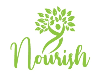 Nourish logo design by AamirKhan