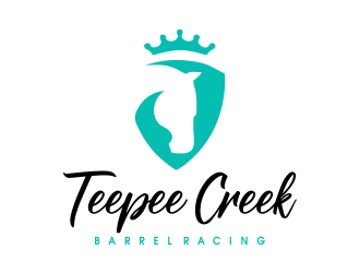 Teepee Creek Barrel Racing  logo design by JessicaLopes