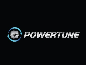 Powertune logo design by Foxcody