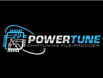 Powertune logo design by nexgen