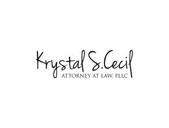 Krystal S. Cecil Attorney at Law, PLLC logo design by N3V4