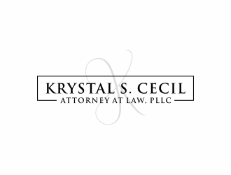 Krystal S. Cecil Attorney at Law, PLLC logo design by checx