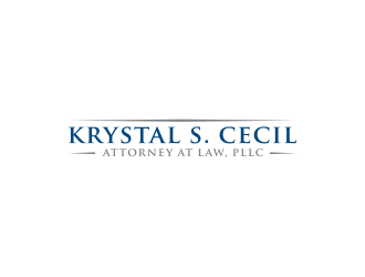Krystal S. Cecil Attorney at Law, PLLC logo design by salis17