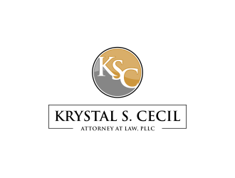 Krystal S. Cecil Attorney at Law, PLLC logo design by haidar