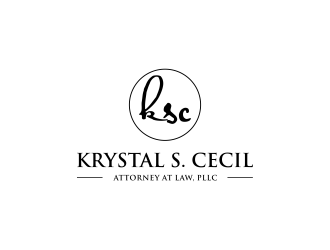 Krystal S. Cecil Attorney at Law, PLLC logo design by haidar