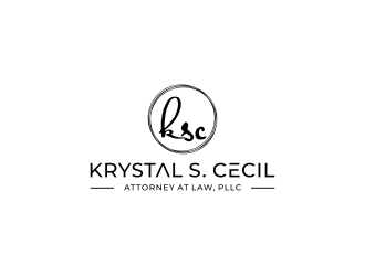 Krystal S. Cecil Attorney at Law, PLLC logo design by haidar