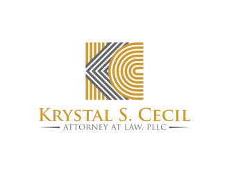 Krystal S. Cecil Attorney at Law, PLLC logo design by pakNton