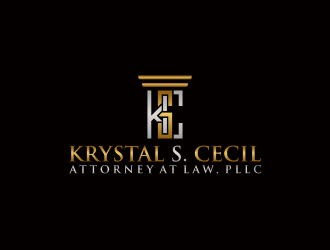 Krystal S. Cecil Attorney at Law, PLLC logo design by goblin
