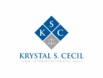 Krystal S. Cecil Attorney at Law, PLLC logo design by Franky.