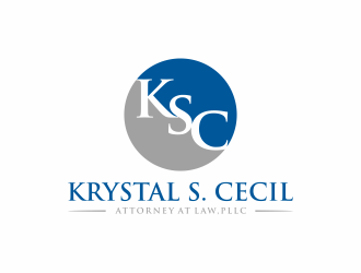 Krystal S. Cecil Attorney at Law, PLLC logo design by Franky.