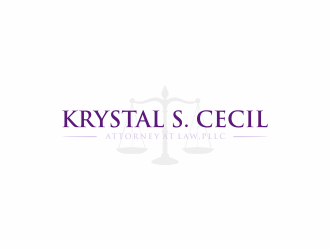 Krystal S. Cecil Attorney at Law, PLLC logo design by Franky.