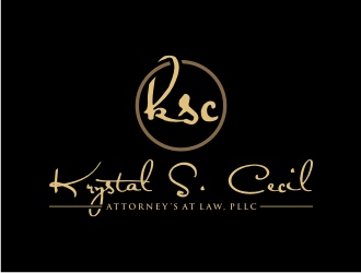 Krystal S. Cecil Attorney at Law, PLLC logo design by nurul_rizkon