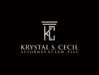 Krystal S. Cecil Attorney at Law, PLLC logo design by goblin