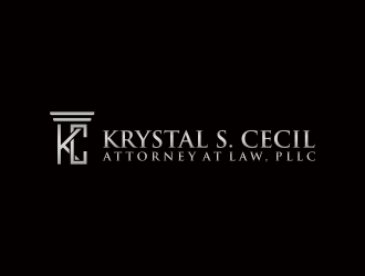 Krystal S. Cecil Attorney at Law, PLLC logo design by goblin