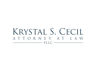 Krystal S. Cecil Attorney at Law, PLLC logo design by berkahnenen