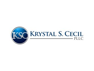 Krystal S. Cecil Attorney at Law, PLLC logo design by Lavina