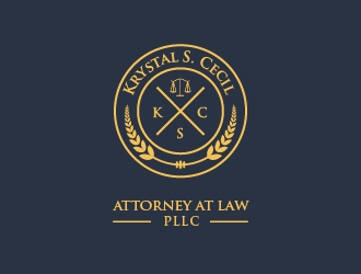 Krystal S. Cecil Attorney at Law, PLLC logo design by Srikandi