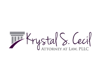 Krystal S. Cecil Attorney at Law, PLLC logo design by AamirKhan