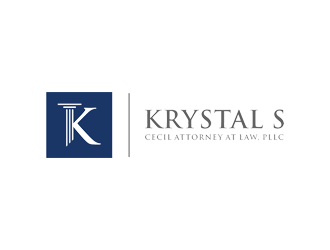 Krystal S. Cecil Attorney at Law, PLLC logo design by cimot