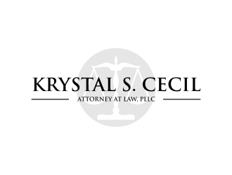 Krystal S. Cecil Attorney at Law, PLLC logo design by ammad