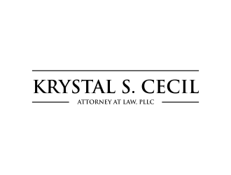 Krystal S. Cecil Attorney at Law, PLLC logo design by ammad