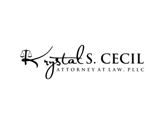Krystal S. Cecil Attorney at Law, PLLC logo design by ammad