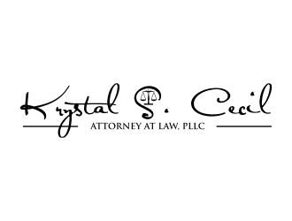 Krystal S. Cecil Attorney at Law, PLLC logo design by ammad