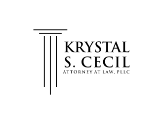 Krystal S. Cecil Attorney at Law, PLLC logo design by ammad