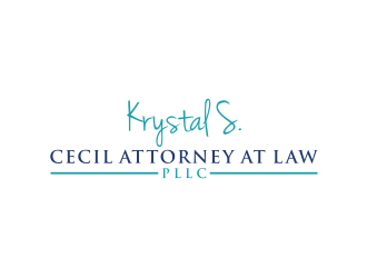 Krystal S. Cecil Attorney at Law, PLLC logo design by Artomoro