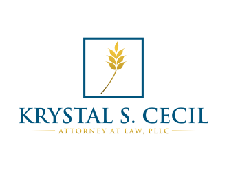 Krystal S. Cecil Attorney at Law, PLLC logo design by p0peye