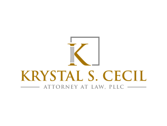 Krystal S. Cecil Attorney at Law, PLLC logo design by ingepro