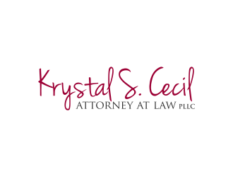 Krystal S. Cecil Attorney at Law, PLLC logo design by ingepro