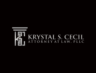 Krystal S. Cecil Attorney at Law, PLLC logo design by goblin