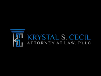 Krystal S. Cecil Attorney at Law, PLLC logo design by goblin