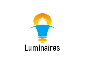 Luminaires logo design by Girly