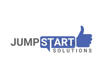 JumpStart Solutions logo design by rokenrol