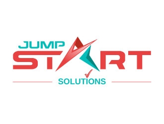 JumpStart Solutions logo design by uttam