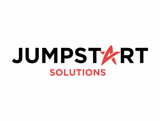 JumpStart Solutions logo design by luckyprasetyo
