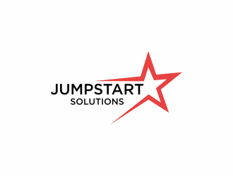 JumpStart Solutions logo design by luckyprasetyo