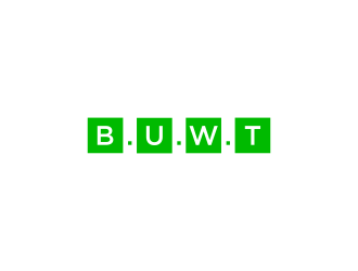 B.U.W.T logo design by haidar