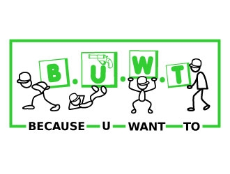 B.U.W.T logo design by uttam