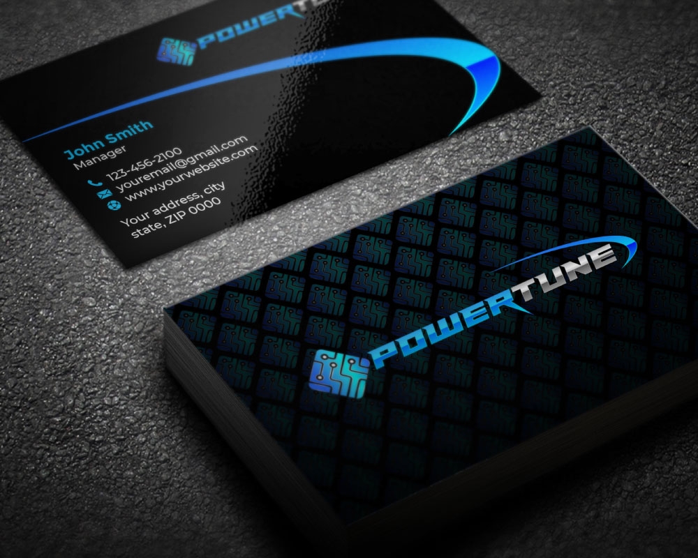 Powertune logo design by Boomstudioz