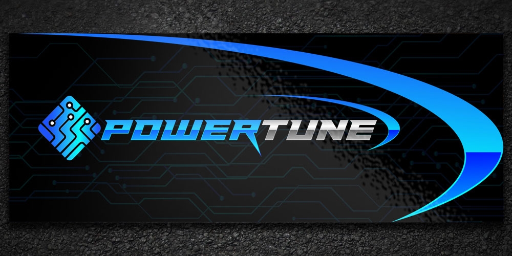 Powertune logo design by Boomstudioz
