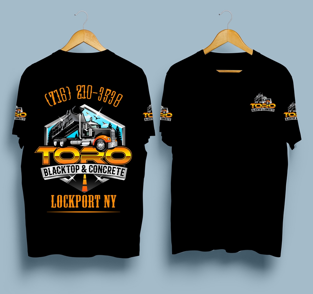 Toro Blacktop & Concrete logo design by XyloParadise