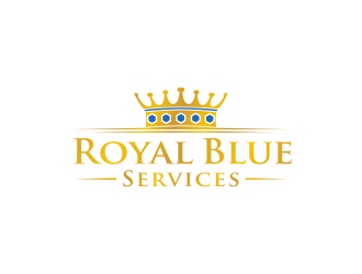 Royal Blue Services logo design by nandoxraf