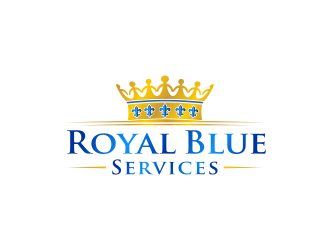 Royal Blue Services logo design by nandoxraf