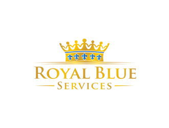 Royal Blue Services logo design by nandoxraf