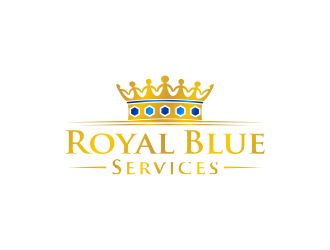 Royal Blue Services logo design by nandoxraf